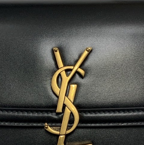 Saint Laurent 女士 SOLFERINO BOX 聖羅蘭皮革小號單肩包均碼碼小號、19cm*5cm*13cm-1