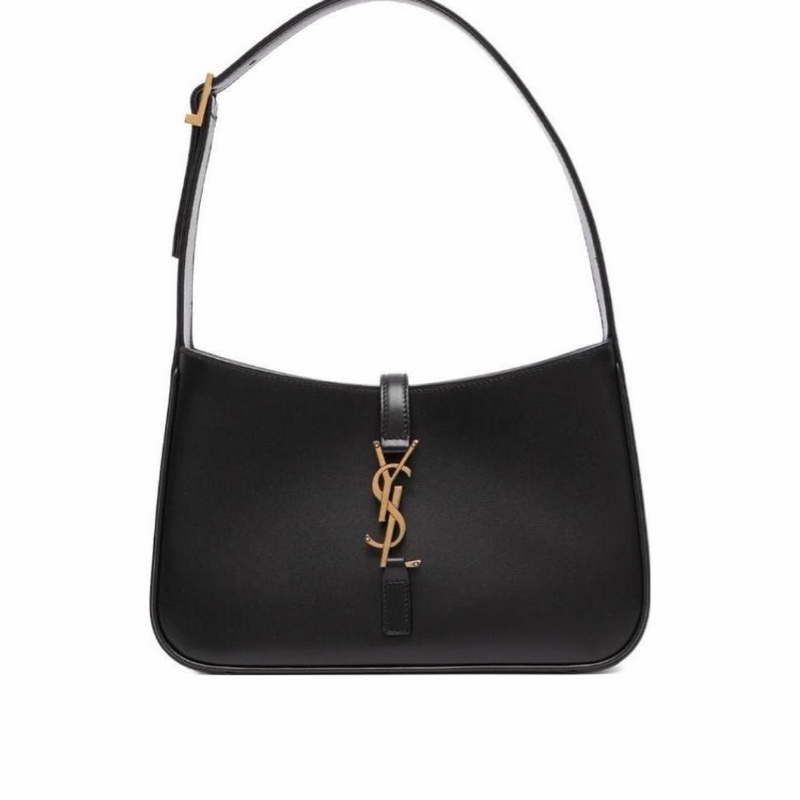 Saint Laurent 女士 LE 5 À 7光滑皮革流浪包均碼碼常規、23cm*6.5cm*16cm-1