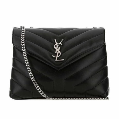 Saint Laurent 女士 LOULOU 小號Y形絎縫單肩包均碼碼小號、23cm*9cm*17cm