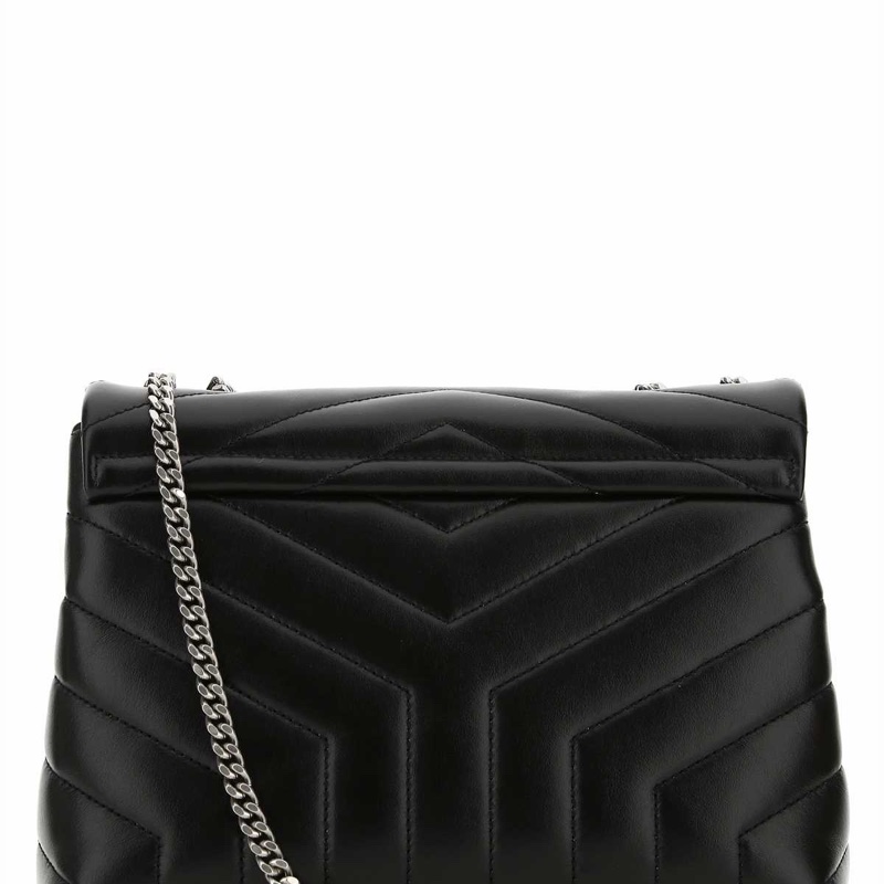 Saint Laurent 女士 LOULOU 小號Y形絎縫單肩包均碼碼小號、23cm*9cm*17cm-2