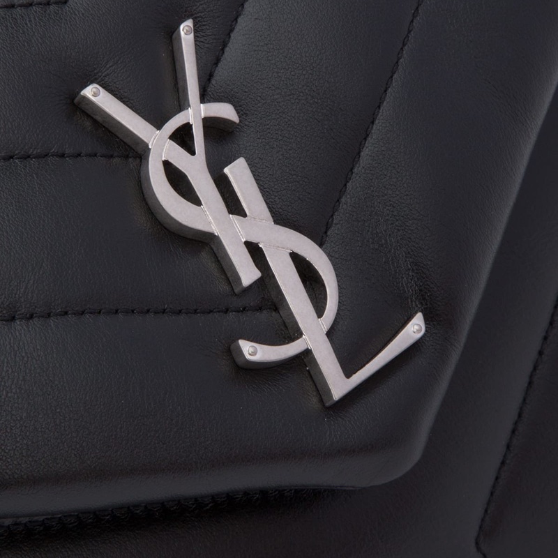 Saint Laurent 女士 LOULOU 小號Y形絎縫單肩包均碼碼小號、23cm*9cm*17cm-3