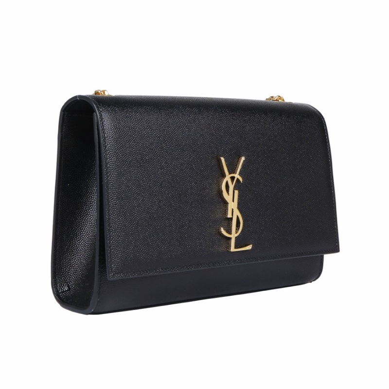 Saint Laurent 女士 KATE 粒紋壓花鏈條包均碼碼中號、24cm*5.5cm*14.5cm-3