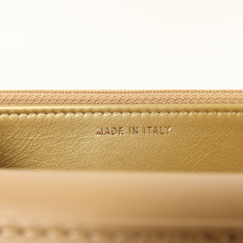 CHANEL 羊皮皮革Wallet On Chain金扣鏈帶肩背袋-6