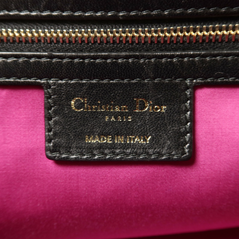 Dior 羊皮皮革Milly La Foret金扣鏈帶肩背袋-5