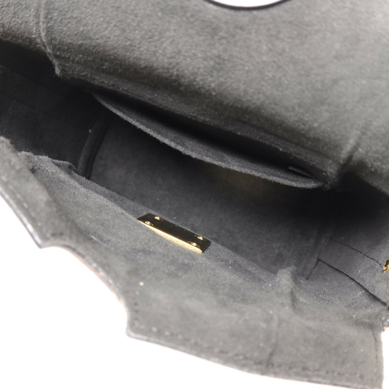 LOUIS VUITTON Monogram Reverse Bento Box BB金扣手挽肩背兩用袋-4