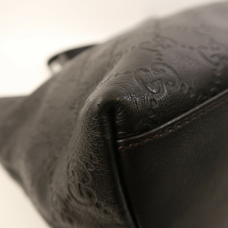 GUCCI 牛皮皮革Tote Bag肩背袋-9