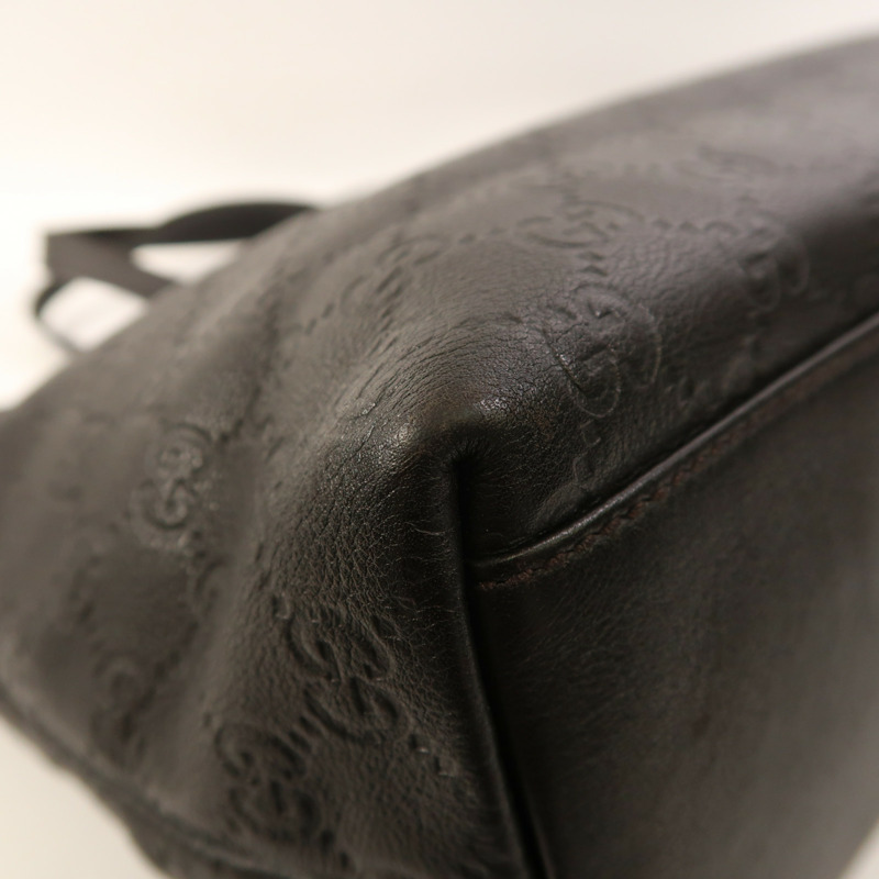 GUCCI 牛皮皮革Tote Bag肩背袋-11