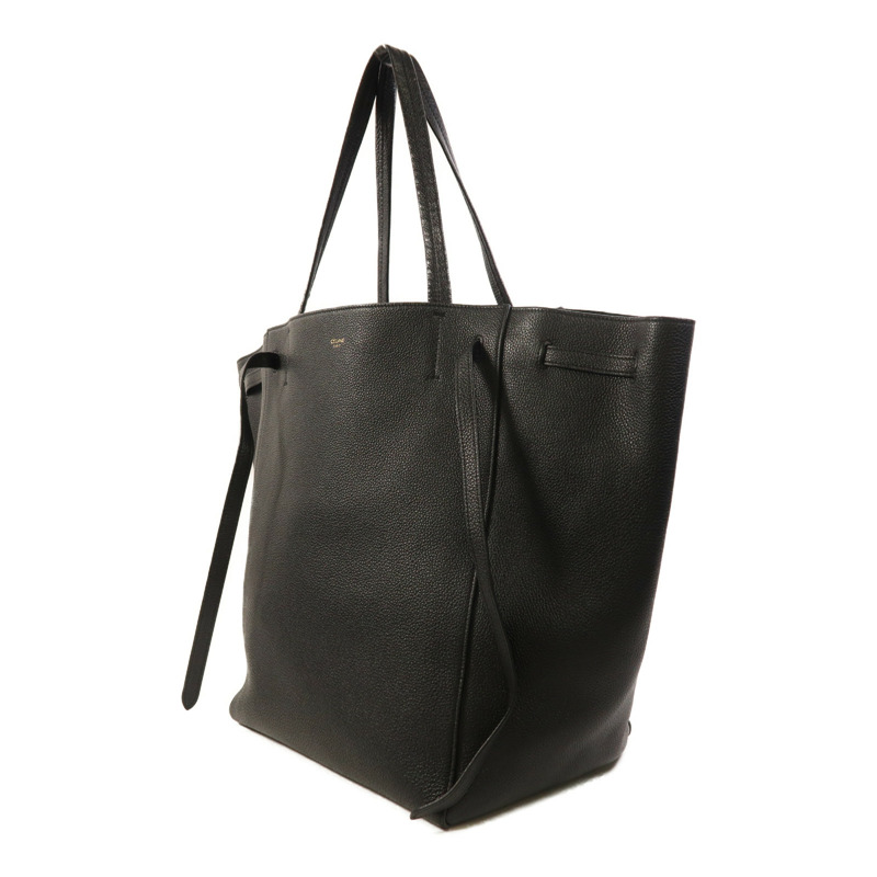 CELINE 牛皮皮革Cabas Phantom金扣肩背袋-2