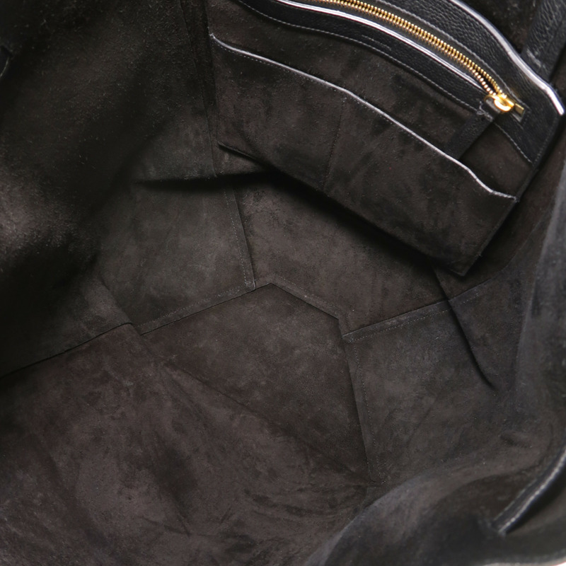 CELINE 牛皮皮革Cabas Phantom金扣肩背袋-4