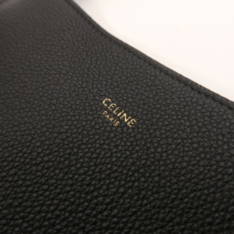 CELINE 牛皮皮革Cabas Phantom金扣肩背袋-5