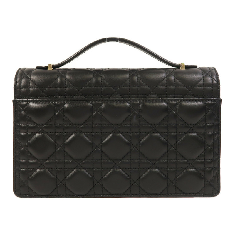 Dior 羊皮皮革My Dior Top Handle Bag金扣手挽肩背兩用袋-1