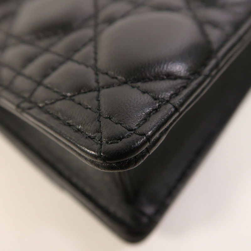 Dior 羊皮皮革My Dior Top Handle Bag金扣手挽肩背兩用袋-12