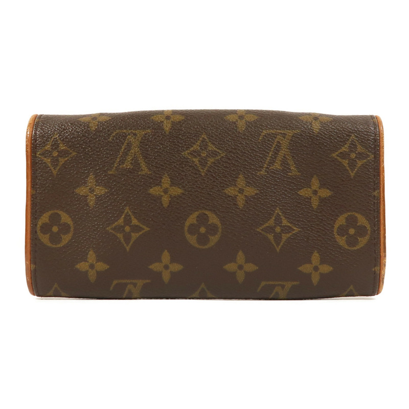 LOUIS VUITTON Monogram Pochette Florentine金扣肩背袋-1