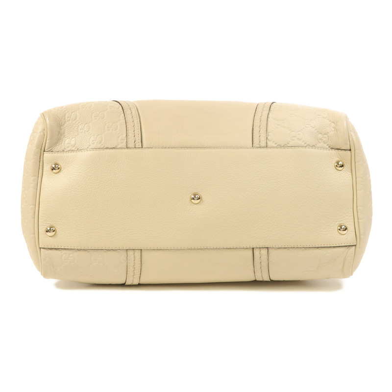 GUCCI 牛皮皮革Hand Bag金扣手挽袋-3