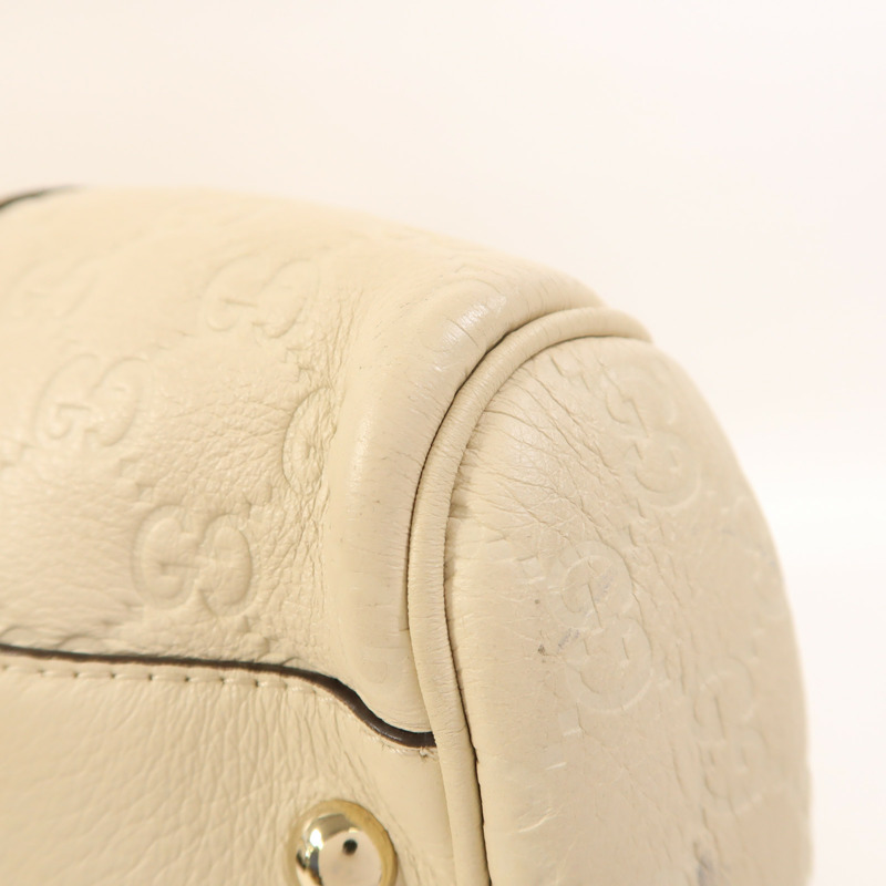 GUCCI 牛皮皮革Hand Bag金扣手挽袋-8