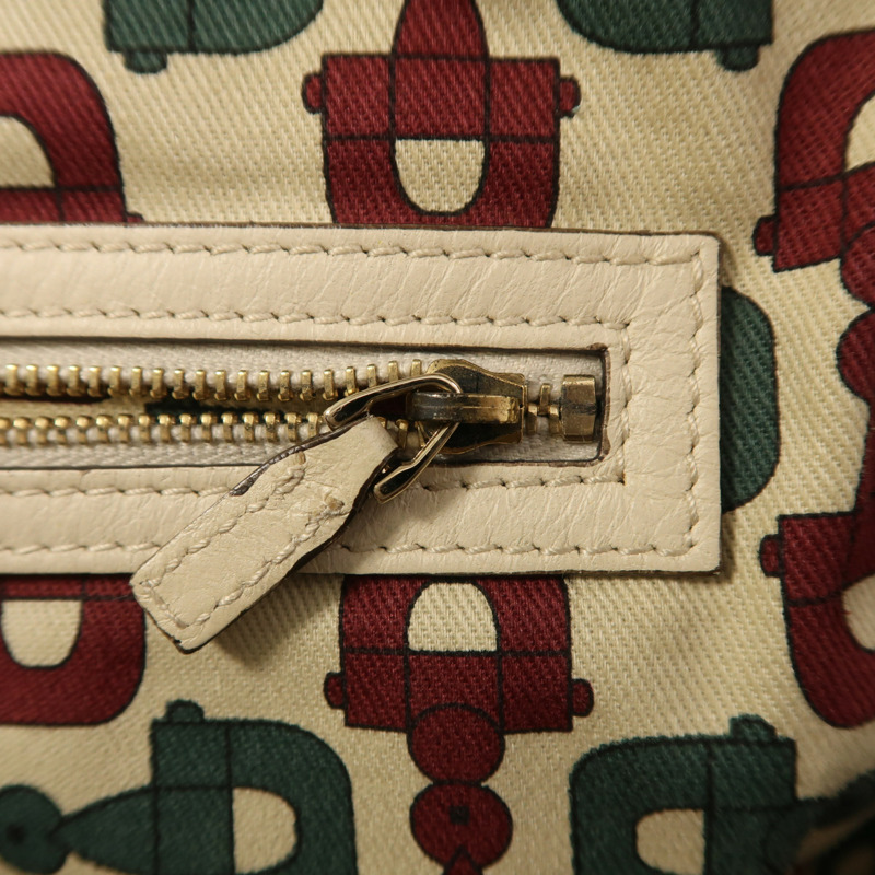 GUCCI 牛皮皮革Hand Bag金扣手挽袋-13