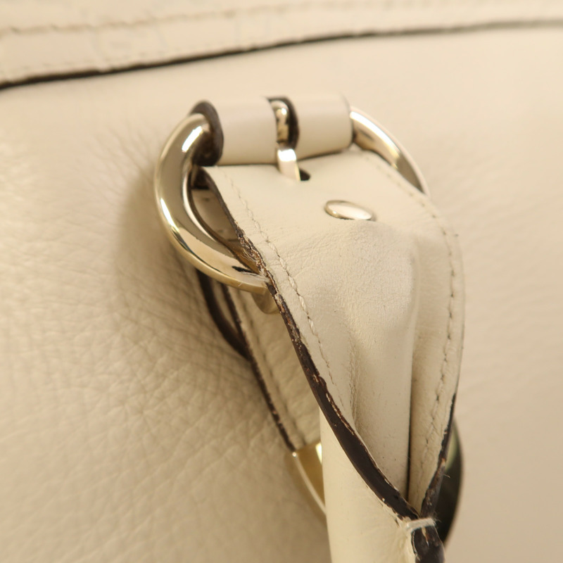 GUCCI 牛皮皮革Hand Bag金扣手挽袋-16