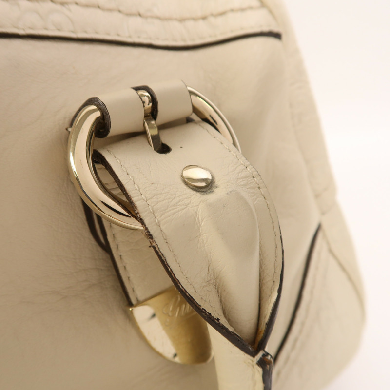 GUCCI 牛皮皮革Hand Bag金扣手挽袋-18
