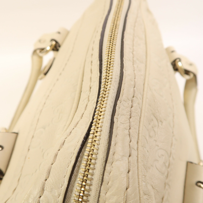 GUCCI 牛皮皮革Hand Bag金扣手挽袋-20