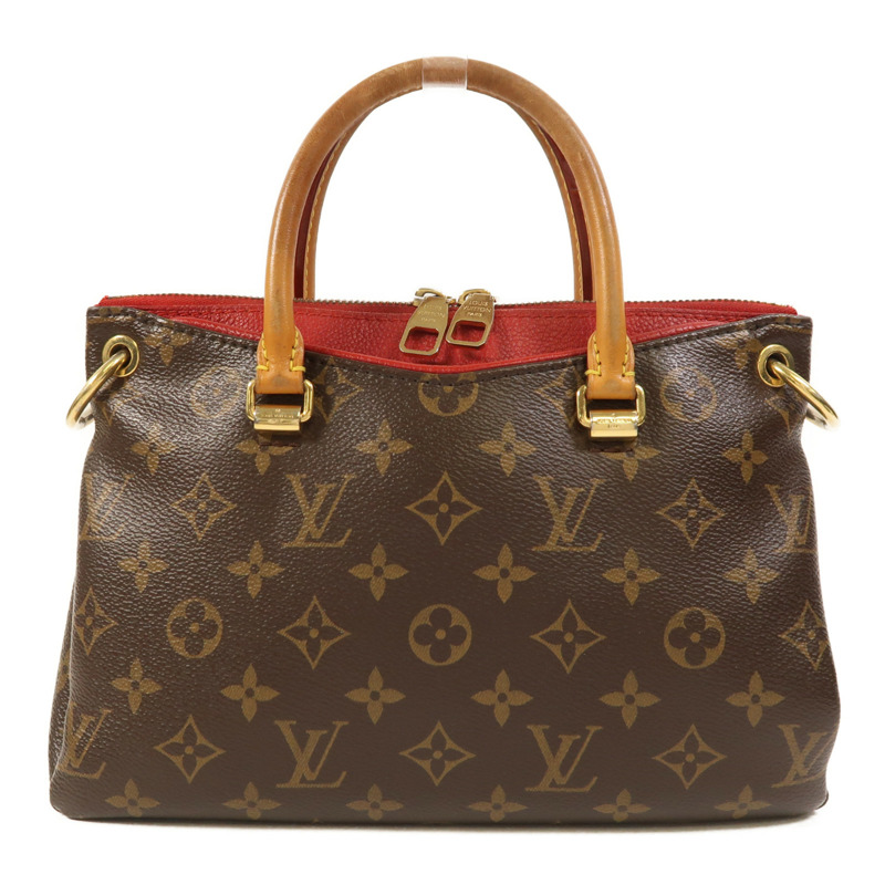 LOUIS VUITTON Monogram Pallas BB金扣手挽肩背兩用袋-1