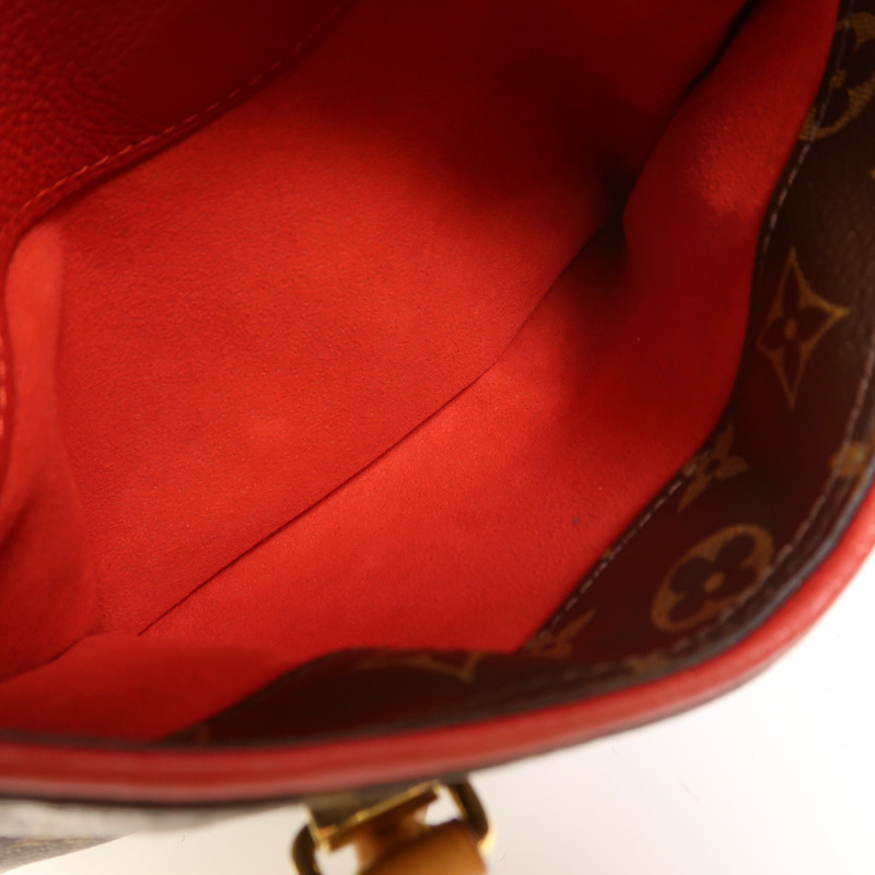 LOUIS VUITTON Monogram Pallas BB金扣手挽肩背兩用袋-5