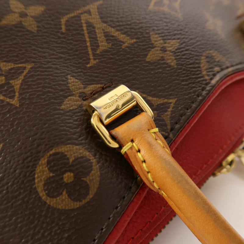 LOUIS VUITTON Monogram Pallas BB金扣手挽肩背兩用袋-17