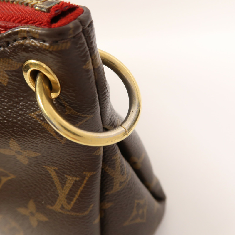 LOUIS VUITTON Monogram Pallas BB金扣手挽肩背兩用袋-21