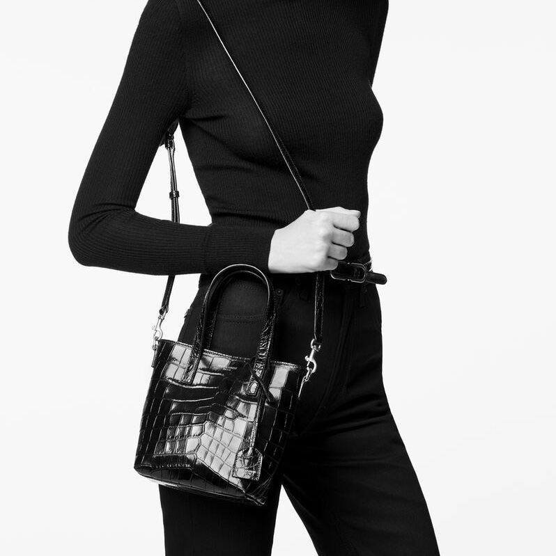 Saint Laurent 女士 PARIS鰐魚壓紋單肩包均碼碼常規、18cm*8cm*17cm-5