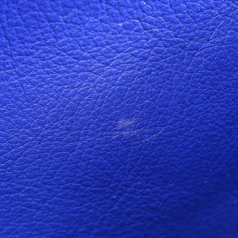 HERMES Evercolor皮革Tool Box 20銀扣手挽肩背兩用袋Blue Electric-13