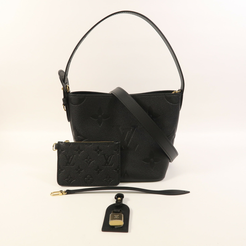 LOUIS VUITTON Monogram Empreinte All In BB金扣手挽肩背兩用袋-8