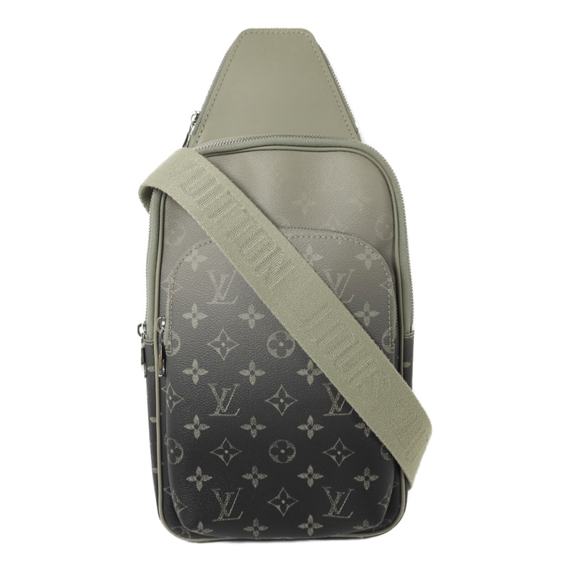 LOUIS VUITTON Monogram Gradient Slingbag PM銀扣肩背袋-0