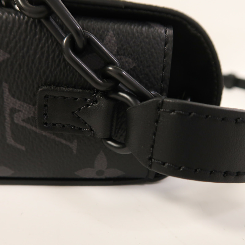 LOUIS VUITTON Monogram Eclipse Steamer Wearable Wallet肩背袋-12