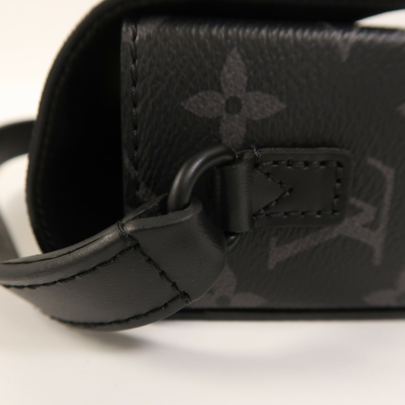 LOUIS VUITTON Monogram Eclipse Steamer Wearable Wallet肩背袋-13