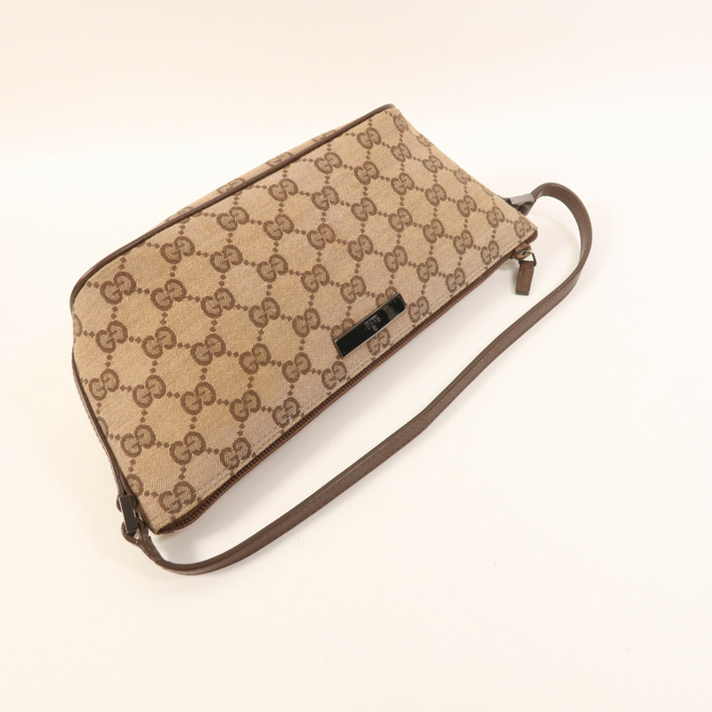 GUCCI 帆布Boat Pochette手挽袋-7
