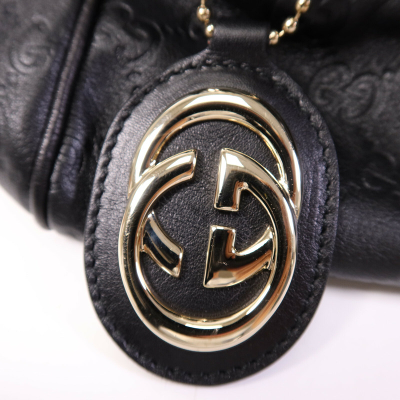 GUCCI 牛皮皮革Sukey Hobo金扣肩背袋-6