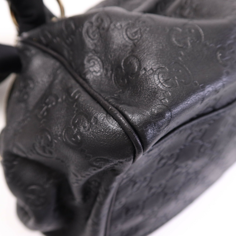 GUCCI 牛皮皮革Sukey Hobo金扣肩背袋-11