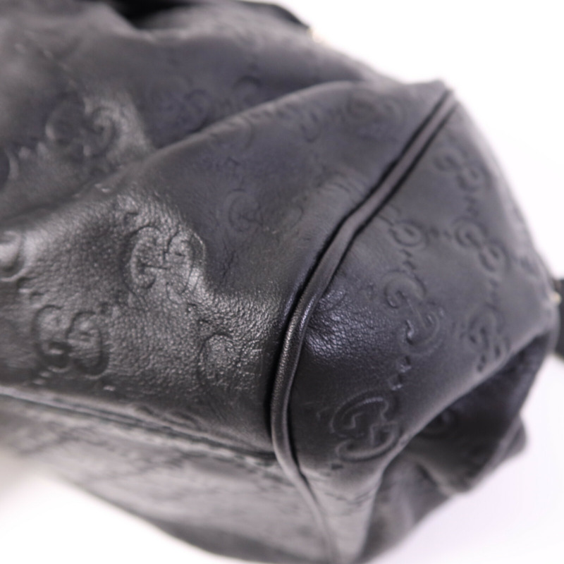 GUCCI 牛皮皮革Sukey Hobo金扣肩背袋-12