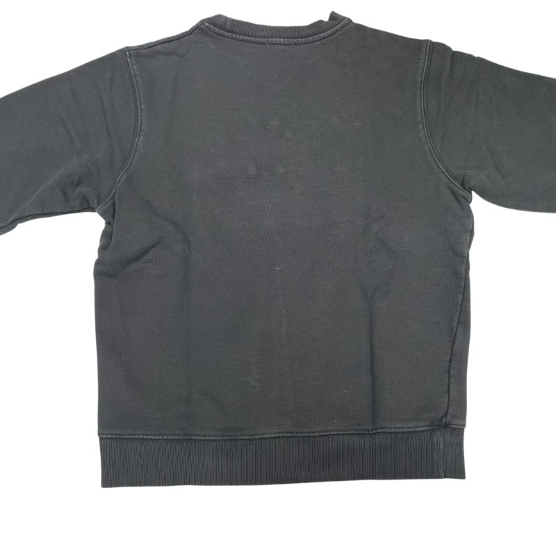 DIOR 迪奧 刺繡LOGO 圓領大學T 上衣 棉 深灰色 XS-2