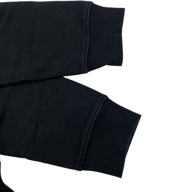 DIOR 迪奧 刺繡LOGO 圓領大學T 上衣 棉 深灰色 XS-5