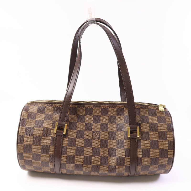 LOUIS VUITTON Damier Papillon GM金扣肩背袋-1