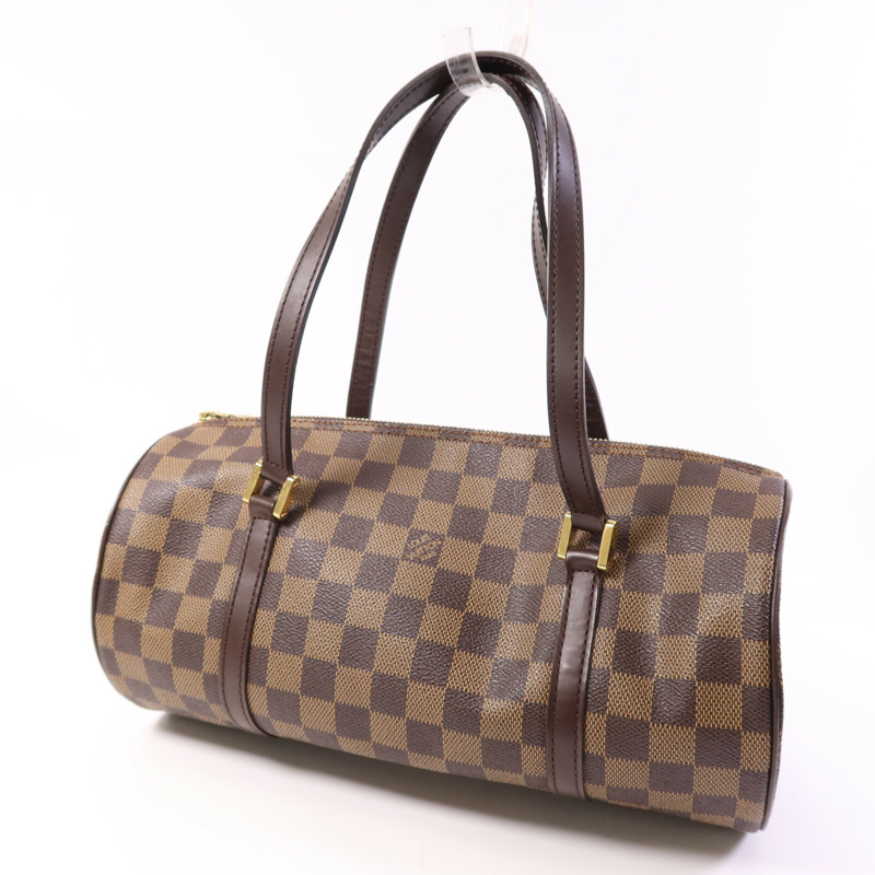 LOUIS VUITTON Damier Papillon GM金扣肩背袋-2