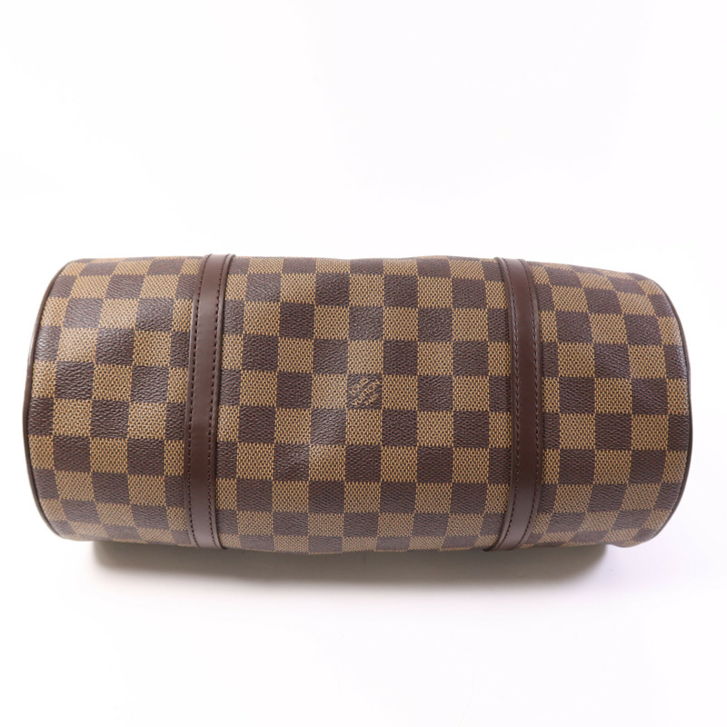 LOUIS VUITTON Damier Papillon GM金扣肩背袋-3