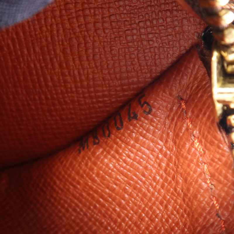 LOUIS VUITTON Damier Papillon GM金扣肩背袋-7