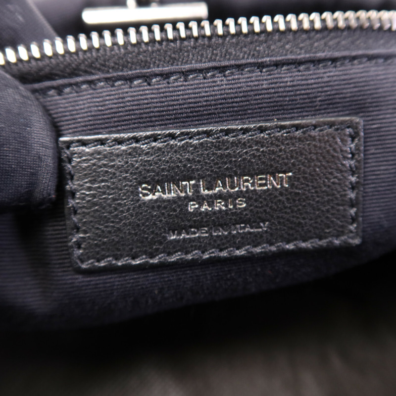 SAINT LAURENT 牛皮皮革Nolita銀扣鏈帶肩背袋-5