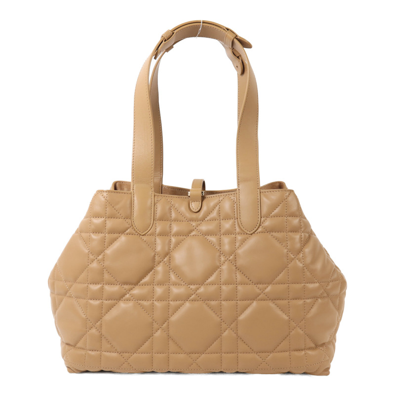 Dior 牛皮皮革Medium Toujours金扣手挽袋-1