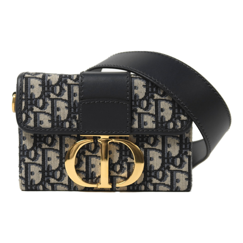 Dior 帆布Montaigne 30 Mini金扣肩背袋-0