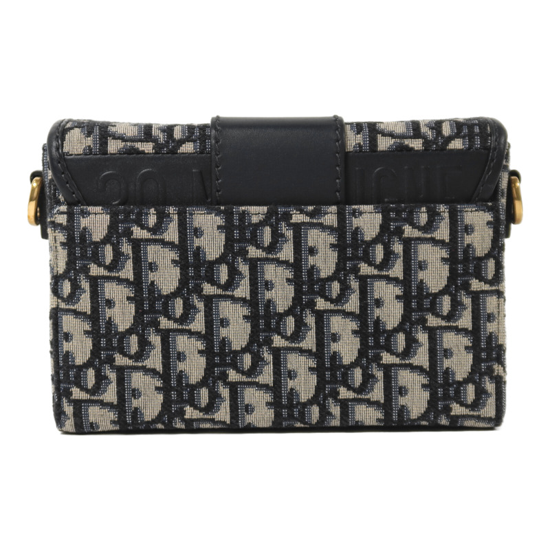 Dior 帆布Montaigne 30 Mini金扣肩背袋-1