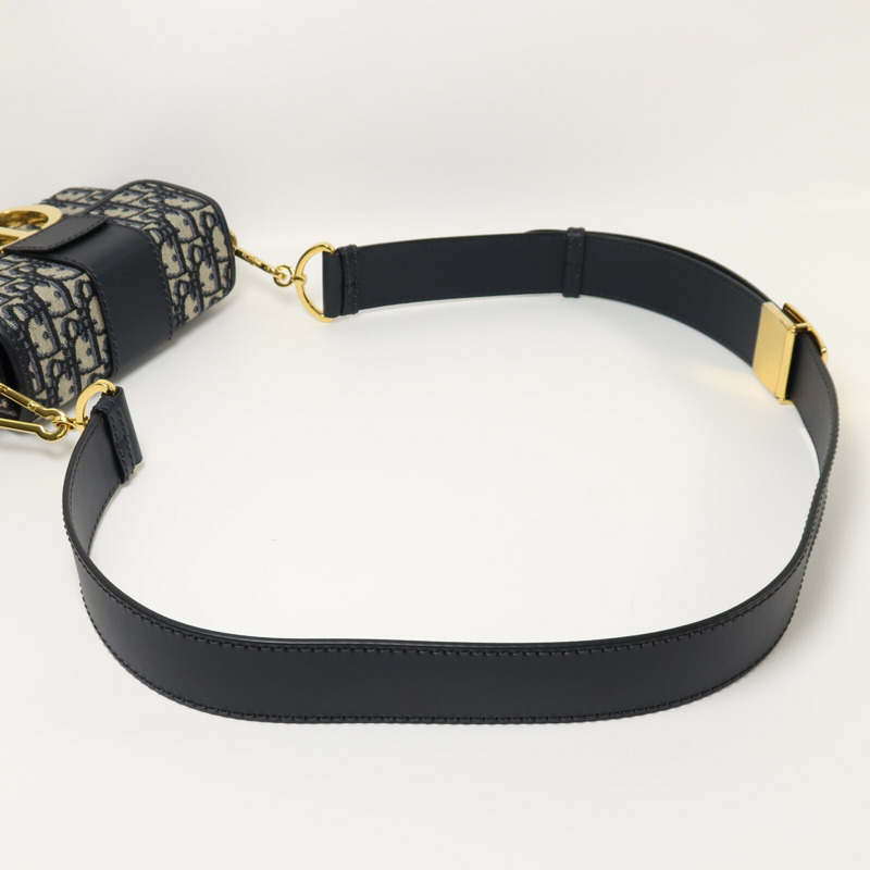 Dior 帆布Montaigne 30 Mini金扣肩背袋-7