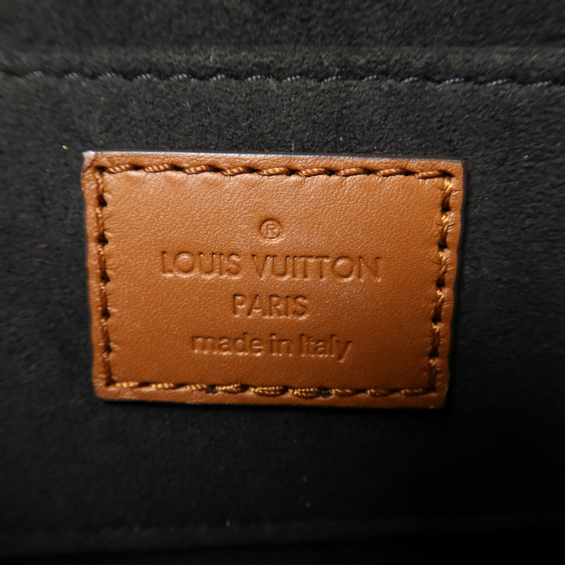 LOUIS VUITTON Monogram Reverse Mini Dauphine金扣肩背袋-5