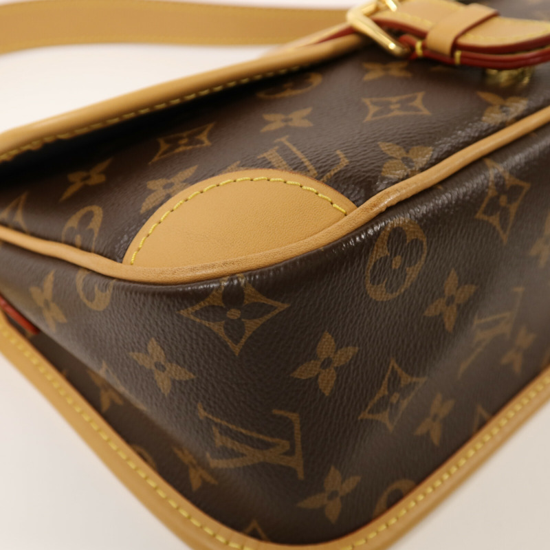 LOUIS VUITTON Monogram Diane金扣手挽肩背兩用袋-8